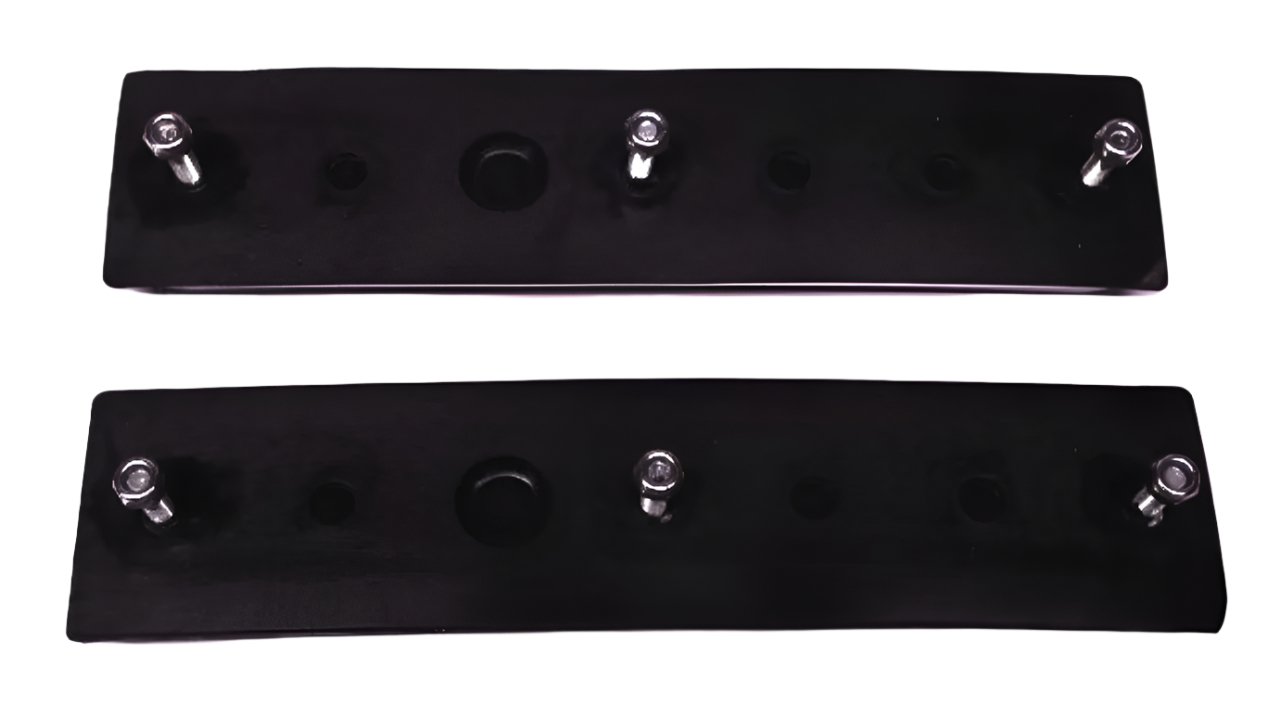 Bus 68-72 Bumper Guard Impact Strips Pair
